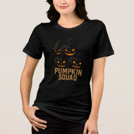 Camiseta Pumpkin Squad – Dark Jack-o’-Lantern Crew