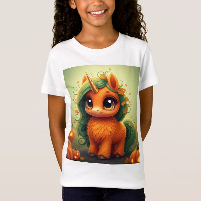Camiseta Pumpkin Unicorn (Frente)