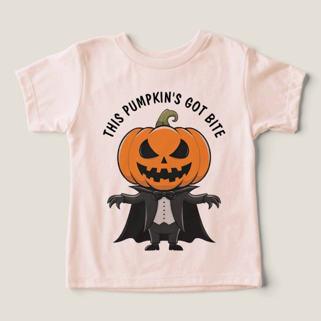 Camiseta Pumpkin Vampire (Design frontal)