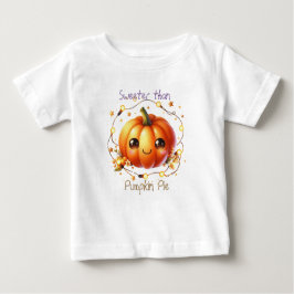 Camiseta Pumpkin Wildflower Fall Watercolor Aniversário