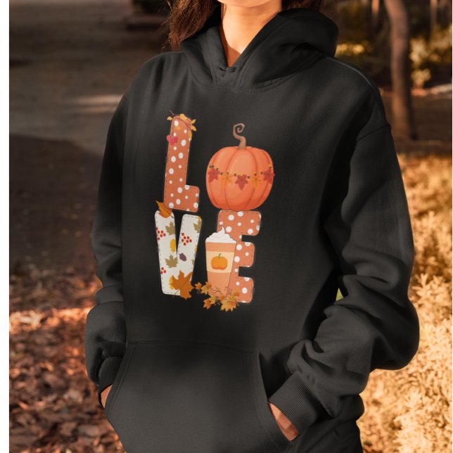 Camiseta Pumpkins, Folhas de outono e Abóbora (Criador carregado)