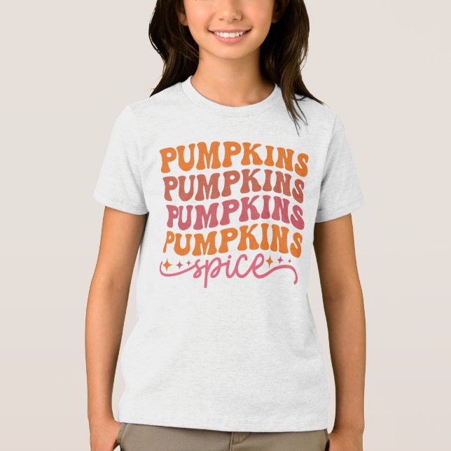 Camiseta Pumpkins Pumpkins Pumpkins Pumpkins Pumpkins Spice (Frente)