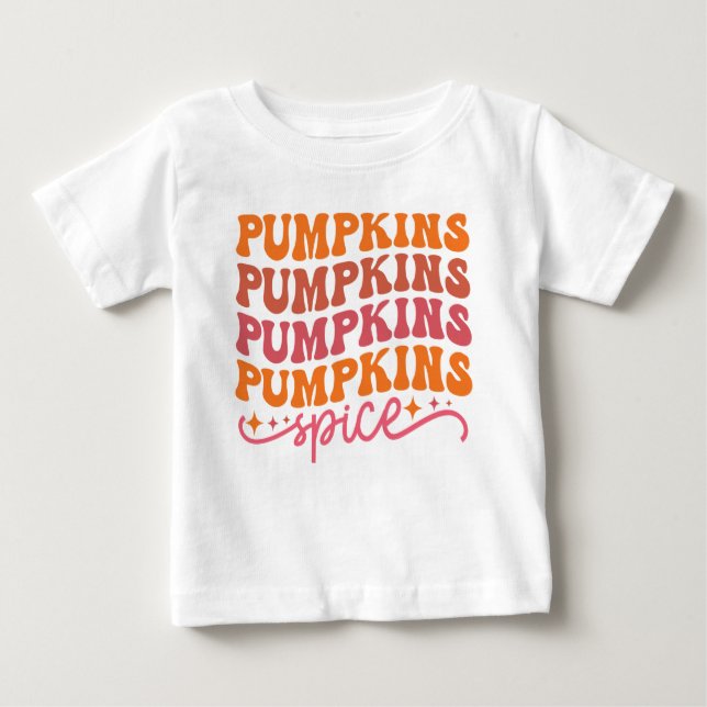 Camiseta Pumpkins Pumpkins Pumpkins Pumpkins Pumpkins Spice (Frente)