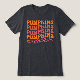 Camiseta Pumpkins Pumpkins Pumpkins Pumpkins Pumpkins Spice