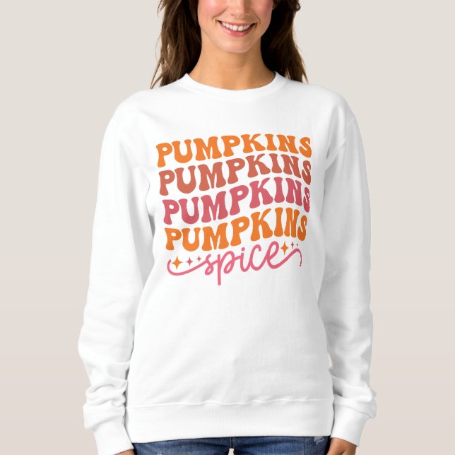 Camiseta Pumpkins Pumpkins Pumpkins Pumpkins Pumpkins Spice (Frente)