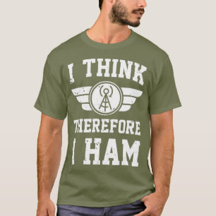 Camiseta Pun De Piada De Rádio Amador Acho Que, Por Isso, 