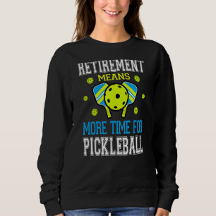 Camiseta Pun De Retirada De Pickleball Para A Jogada De Pic