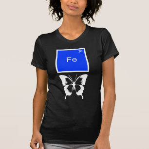 Camiseta Pun Elemento Borboleta de Ferro