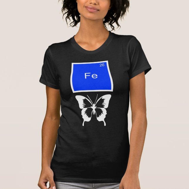 Camiseta Pun Elemento Borboleta de Ferro (Frente)