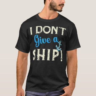 Camiseta Pun Não dou Férias de Viagem de Cruzeiro de Navio