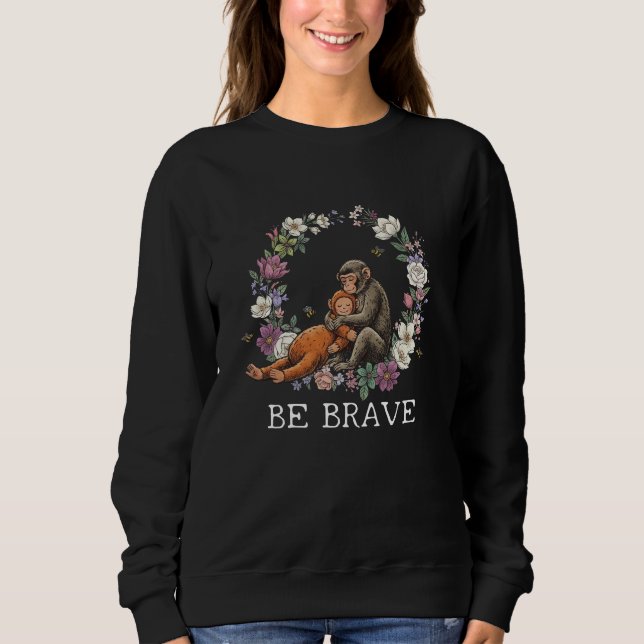Camiseta Punch Monkey Be Brave (Frente)
