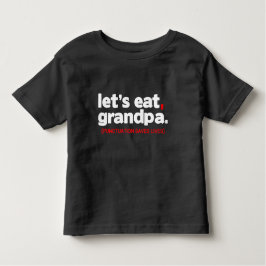 Camiseta Punctuation saves lives