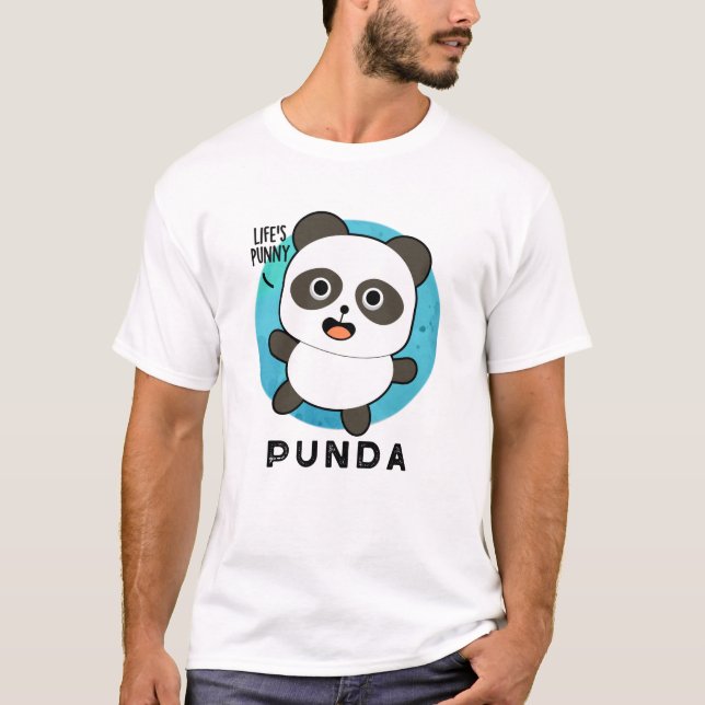 Camiseta Punda Funny Animal Panda Pun (Frente)