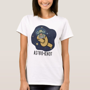 Camiseta Punho Astro-knot Astronauta Engraçado