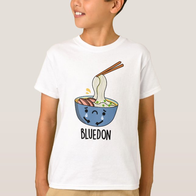 Camiseta Punho Azul-don Udon Engraçado  (Frente)