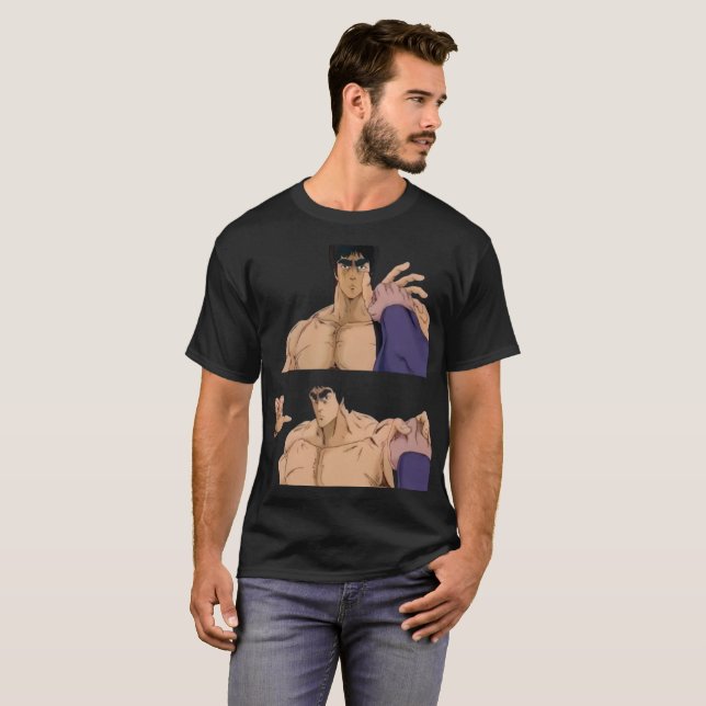 Camiseta Punho Da Estrela Do Norte 1x0001 (Frente Completa)