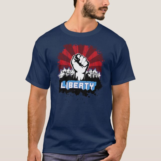 Camiseta Punho da liberdade (Frente)