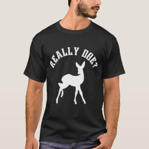 Camiseta Punho de Animal Engraçado da Corça