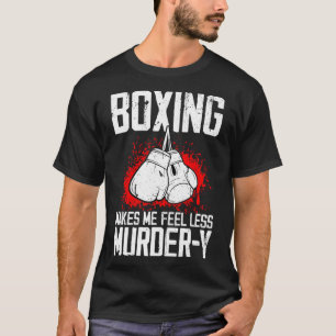 Camiseta Punho de Boxe Engraçado Kickboxer Savate Mma Artes