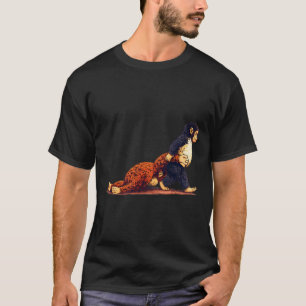 Camiseta Punho de macaco Byby Gráfico Pequeno Punho Grande 