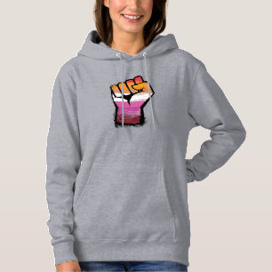 Camiseta Punho de Protesto Lésbico