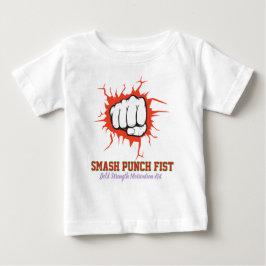 Camiseta Punho de Soco Esmagador – Arte de Motivação de For