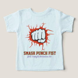 Camiseta Punho de Soco Esmagador – Arte de Motivação de For