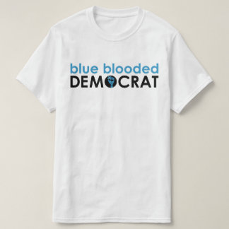 Camiseta punho democrata de sangue azul