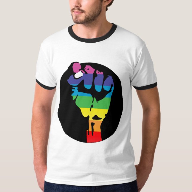 Camiseta punho do orgulho (Frente)