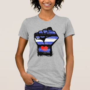 Camiseta Punho do Orgulho de Couro