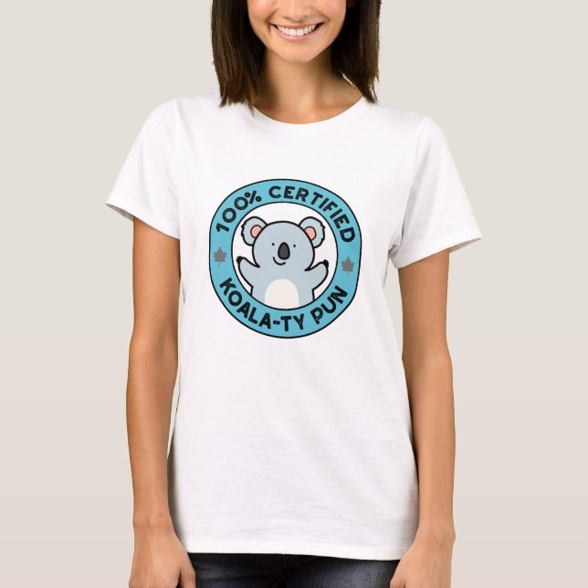 Camiseta Punho engraçado 100% certificado de qualidade de c (Frente)