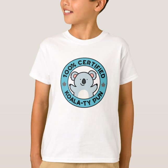 Camiseta Punho engraçado 100% certificado de qualidade de c (Frente)