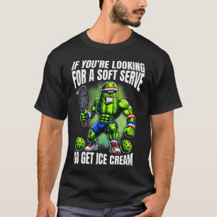 Camiseta Punho engraçado de amante de Pickleball com um Pic
