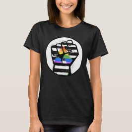 Camiseta Punho Orgulho Aliado