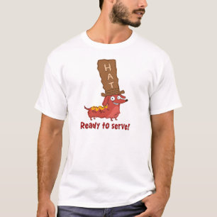 Camiseta Punição de Cachorro-Quente Dachshund