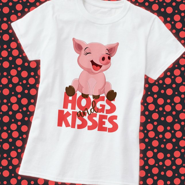 Camiseta Punição de Porco Fofo (Criador carregado)