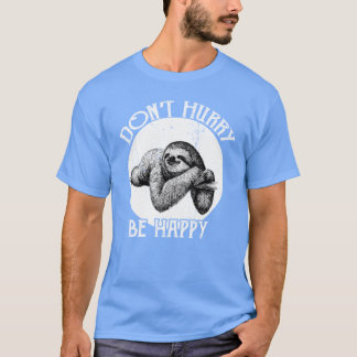 Camiseta Punição de Preguiça VintageNão se Apresse Fique Fe