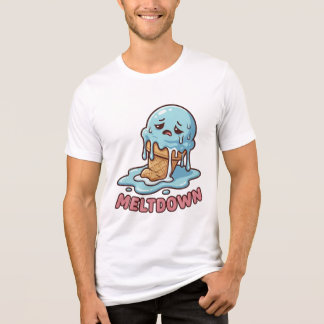 Camiseta Punição de Sorvete Cute Derretimento Mental