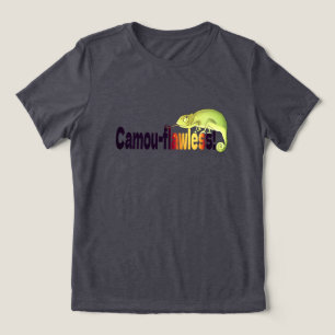 Camiseta Punição Engraçada de Camaleão Camu-flawless