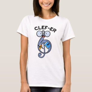 Camiseta Punição engraçada de música Clef-er
