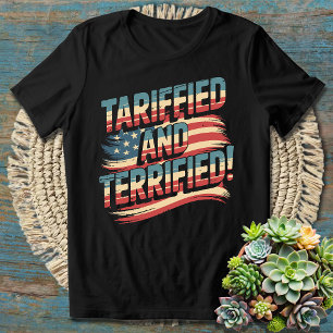 Camiseta Punição Engraçada Tarifada e Aterrada Hilário