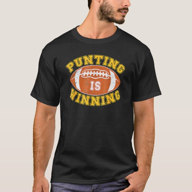 Camiseta Punir É Ganhar Eu Alegro Pelo Futebol De Punter (Frente)