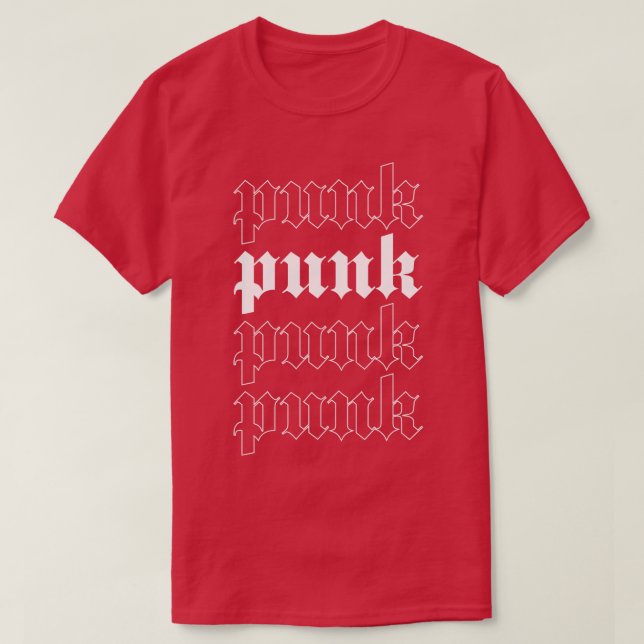 Camiseta punk 2 (Frente do Design)