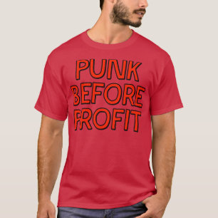 Camiseta Punk Antes do Lucro