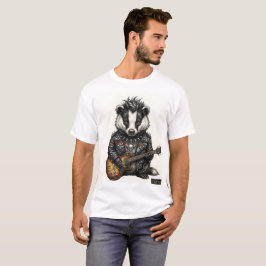 Camiseta Punk Badger "ALEXA" – 3D Edgy de dupla face