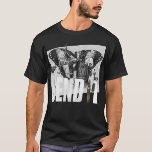 Camiseta Punk Black Justice Rebelde