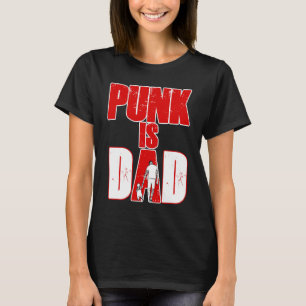 Camiseta Punk é música punk rock do papai punk rockers 4