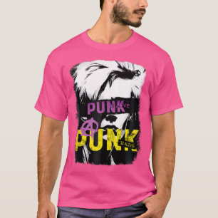 Camiseta Punk É Um Cobrir De Álbum Vivo Grunge Retro Vintag