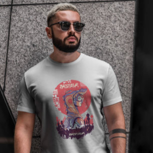 Camiseta Punk Girl Sci Fi Cyber Urban