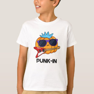 Camiseta Punk in Funny Punk Rock Pumpkin Pun